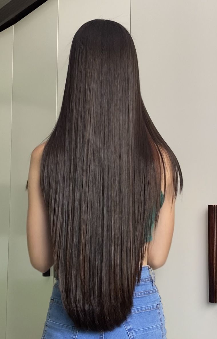 Cabelo saudável, forte e brilhante. Resultado ELFIT